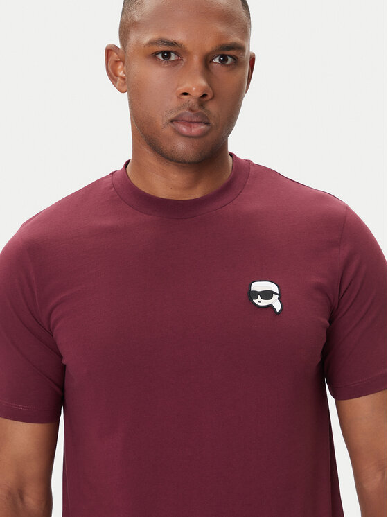 KARL LAGERFELD KARL LAGERFELD T-shirt 755710 554224 Ljubičasta Regular Fit