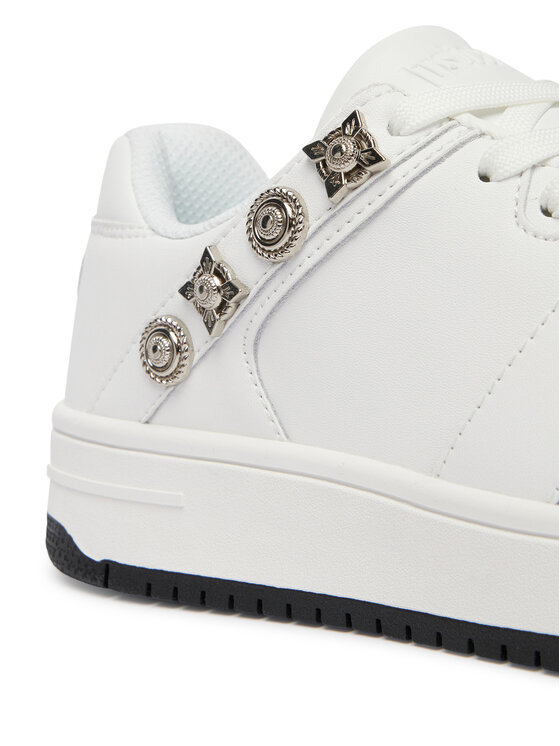 Just Cavalli Just Cavalli Sneakersy 80RA3SM4 ZPC10 Biały