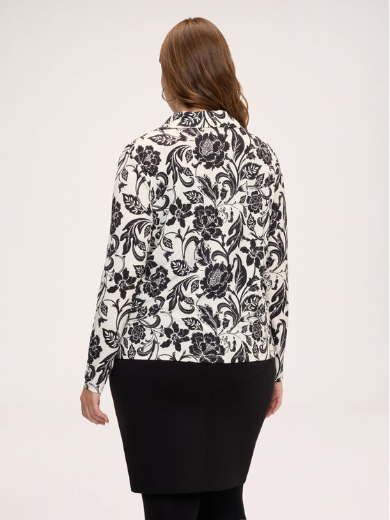 Fiorella Rubino Fiorella Rubino Koszula 5034L000203N0S1 Czarny Regular Fit
