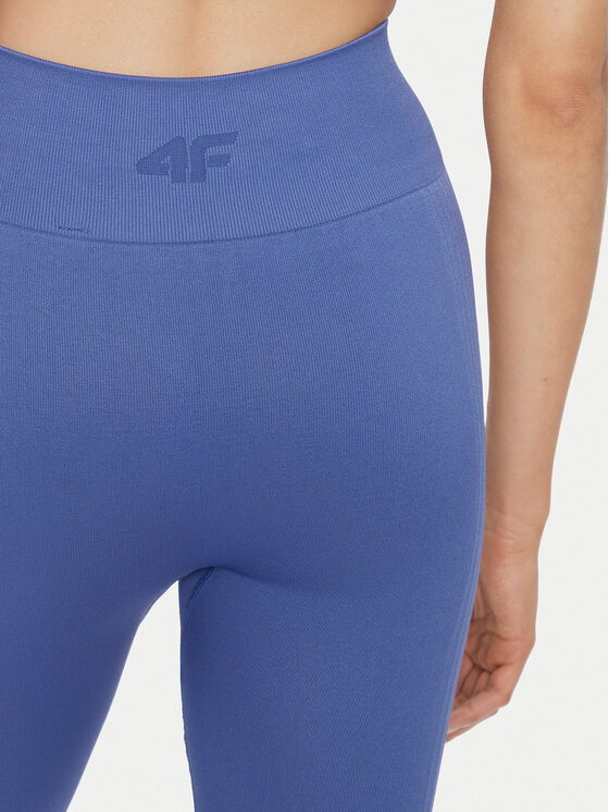4F 4F Leggings 4FWAW24TFTIF278 Tamnoplava Slim Fit