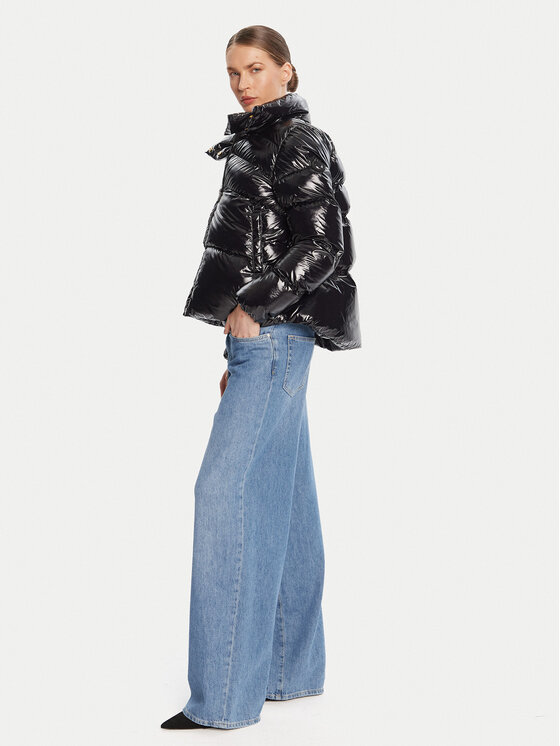 PINKO PINKO Μπουφάν χειμωνιάτικο Caban 101598 A2P7 Μαύρο Regular Fit
