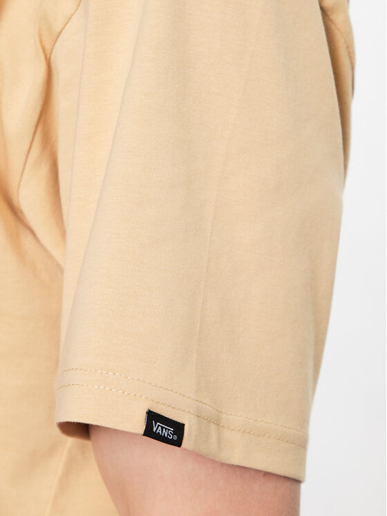 Vans Vans T-shirt Mn Left Chest Logo Tee VN0A3CZE Beige Classic Fit