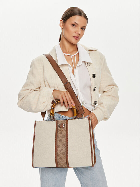 Guess Guess Torebka Kerima (Ag) HWAG93 37220 Kremowy