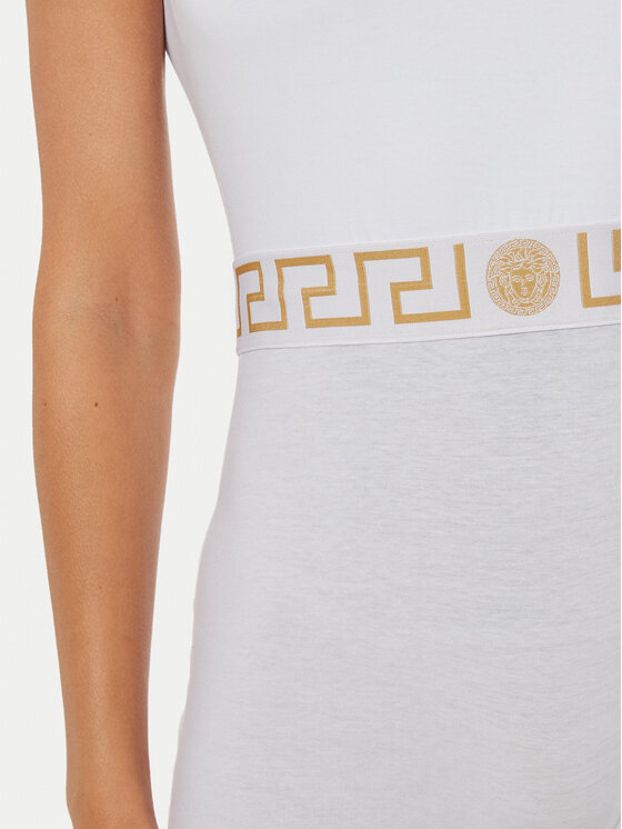 Versace Versace Kombinezon 1015857 1A10011 Bijela Slim Fit