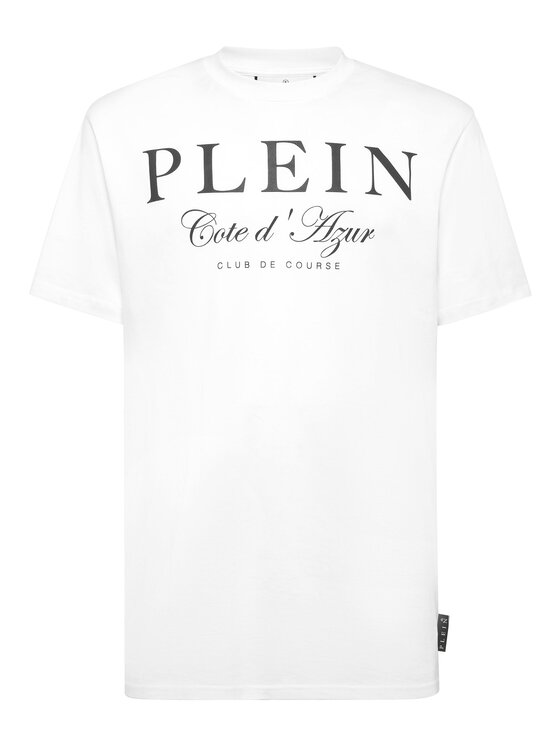 PHILIPP PLEIN PHILIPP PLEIN T-Shirt 24699 Biały Regular Fit