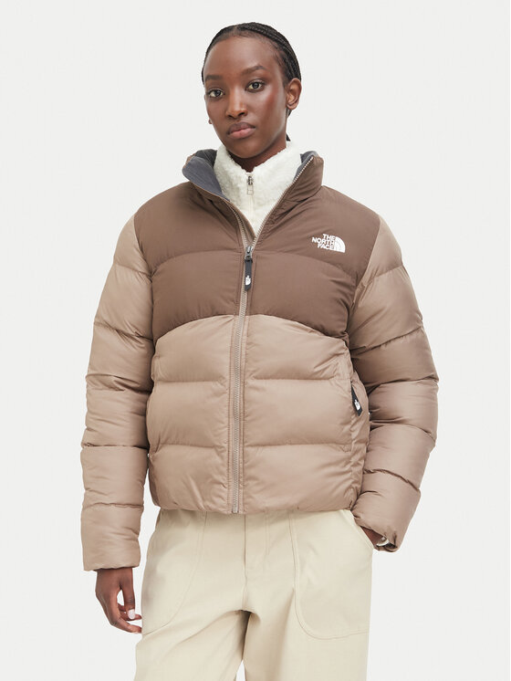 The North Face The North Face Talvejope Saikuru NF0A8GCB Helepruun Boxy Fit