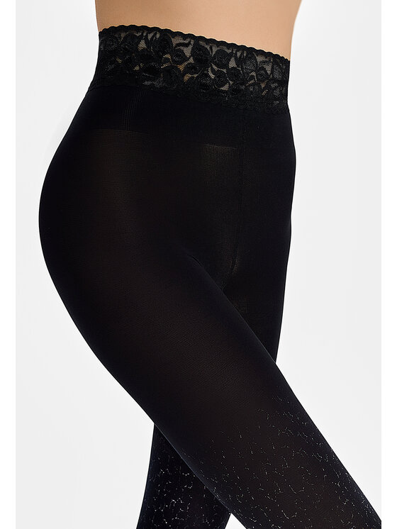 Poupée Marilyn Poupée Marilyn Rajstopy Damskie DREAM LINE D05 Czarny