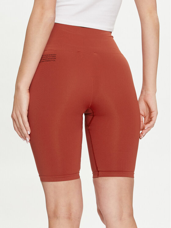 Pangaia Pangaia Pantaloni scurți ciclism Activewear 2.0 Roșu Slim Fit