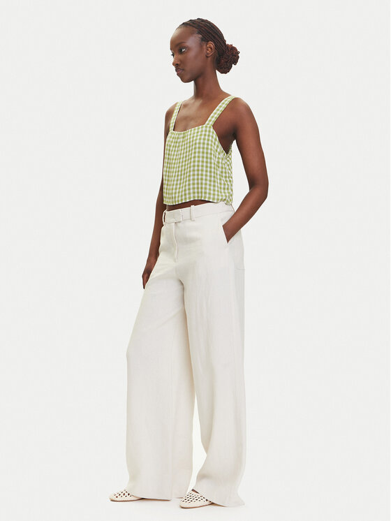 RVCA RVCA Top 23B041503 Zielony Relaxed Fit