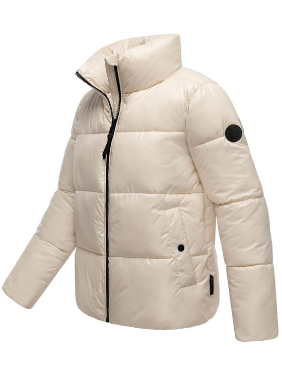 Marikoo Marikoo Kurtka zimowa Hazalee Kremowy Regular Fit