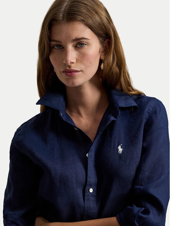 Polo Ralph Lauren Polo Ralph Lauren Košeľa 211970730519 Tmavomodrá Classic Fit