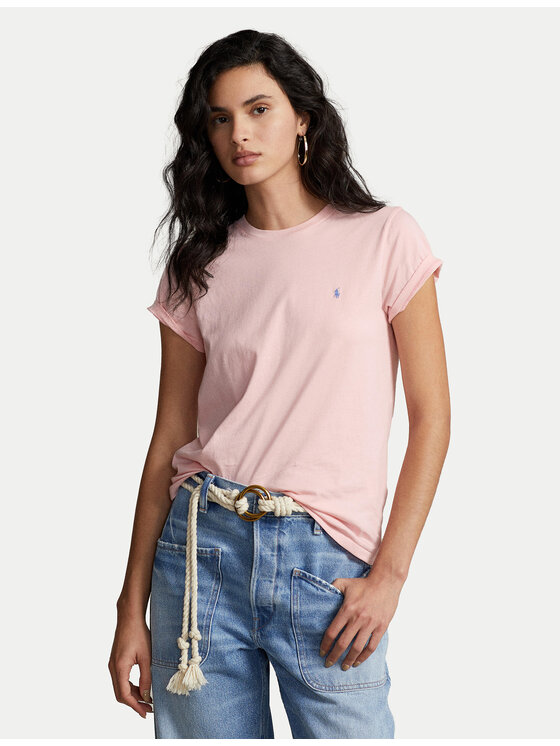 Polo Ralph Lauren Polo Ralph Lauren Póló 211898698004 Rózsaszín Regular Fit