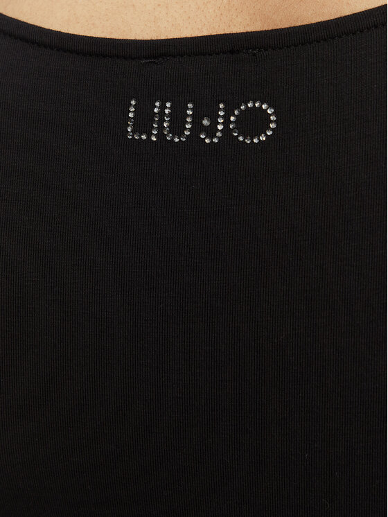 Liu Jo Beachwear Liu Jo Beachwear Top VA6033 JS360 Črna Regular Fit