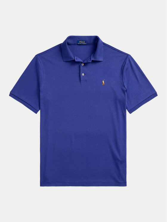 Polo Ralph Lauren Polo Ralph Lauren Polo majica 710704319164 Mornarsko modra Slim Fit