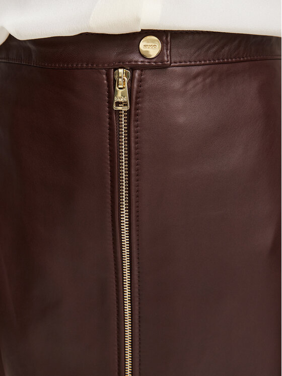 HUGO HUGO Odinis sijonas Lacelo 50563073 Ruda Regular Fit