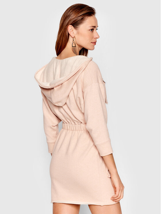 Vestito di maglia AB-082-21E2-V380 Beige Regular