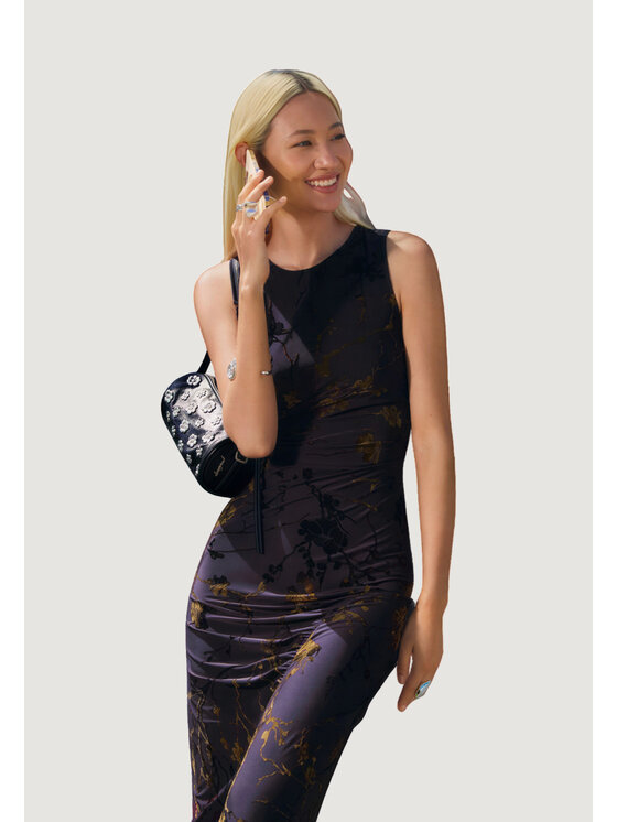 Desigual Desigual Sukienka codzienna VEST_BUCAREST Brązowy Bella Fit
