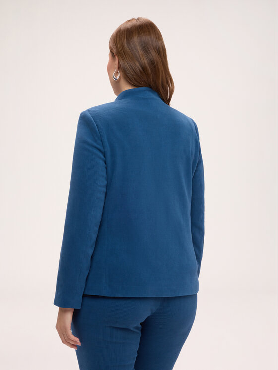 Fiorella Rubino Fiorella Rubino Marynarka Q070T000325N024 Turkusowy Regular Fit
