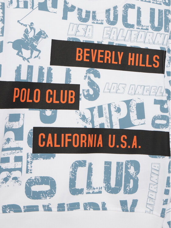 Beverly Hills Polo Club Beverly Hills Polo Club Hanorac 76B5T0038T Alb Regular Fit