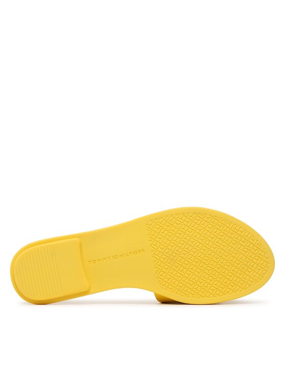 Tommy Hilfiger Tommy Hilfiger Шльопанці Th Pop Mule FW0FW07097 Жовтий