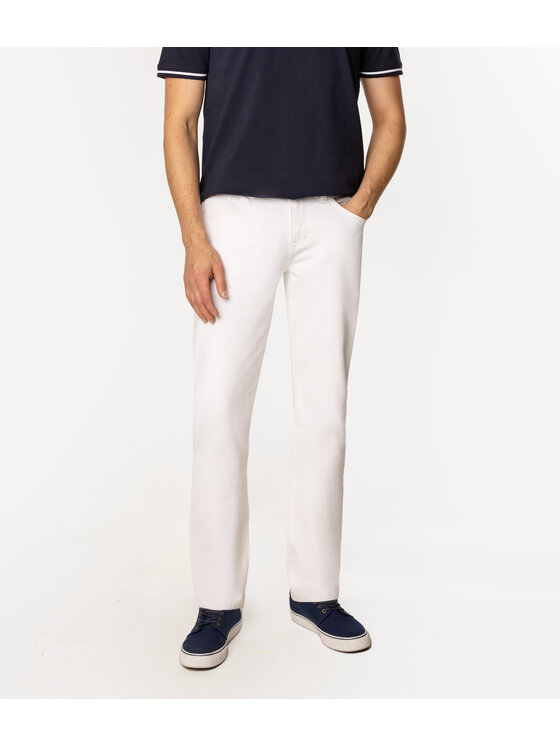 Lee Cooper Lee Cooper Jeansy HARRY 3138 Biały Straight Leg