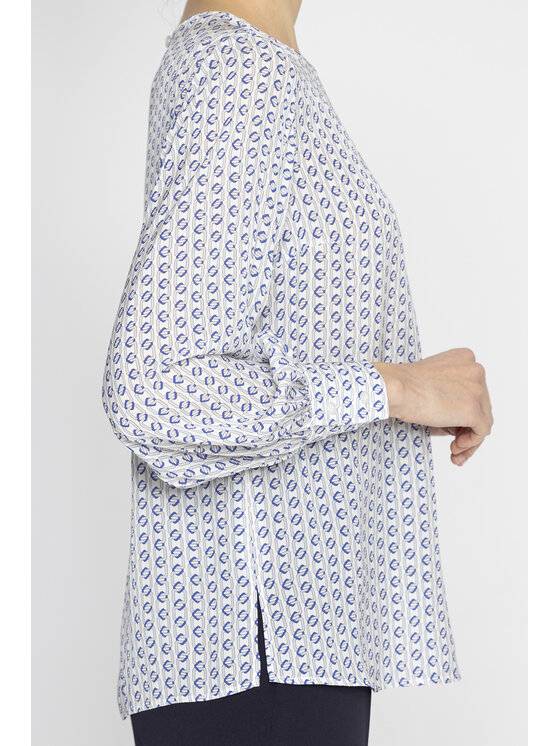 Deni Cler Milano Deni Cler Milano Bluza W-DC-1416-E2-K9-16-1 Granatowy Regular Fit
