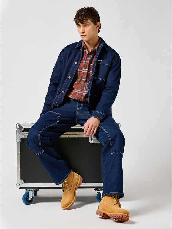 Wrangler Wrangler Jeansy RELAXED STRAIGHT Niebieski Regular Fit