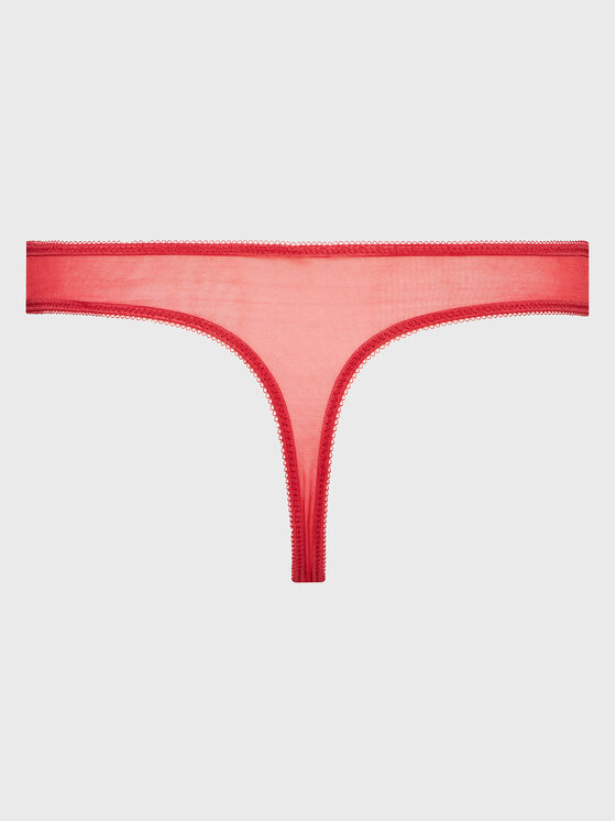 Gossard Gossard Stringtanga Glossies Lace 13006 Rosa