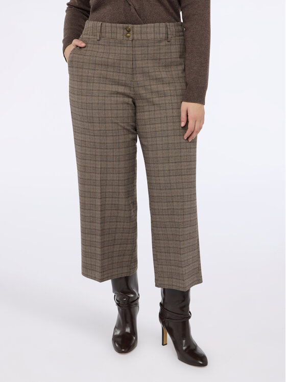 Fiorella Rubino Fiorella Rubino Pantaloni di tessuto P015T005085N0R2 Grigio Regular Fit