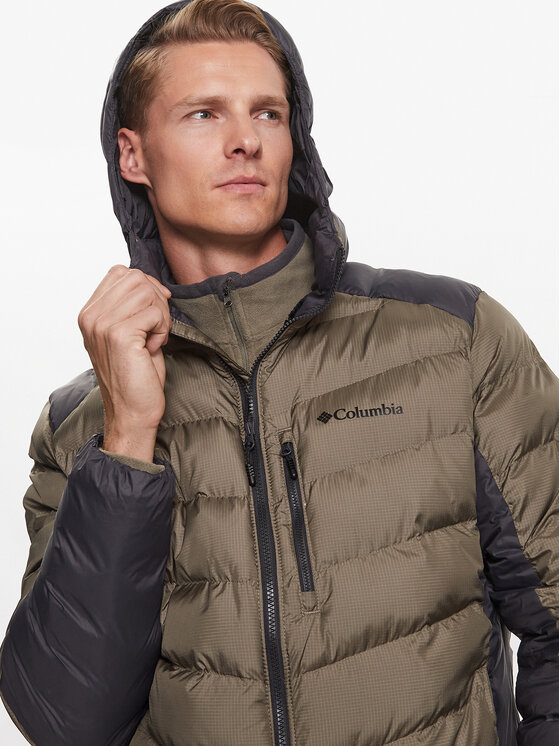 Columbia Columbia Prijelazna jakna Labyrinth Loop™ Hooded Jacket Zelena Regular Fit