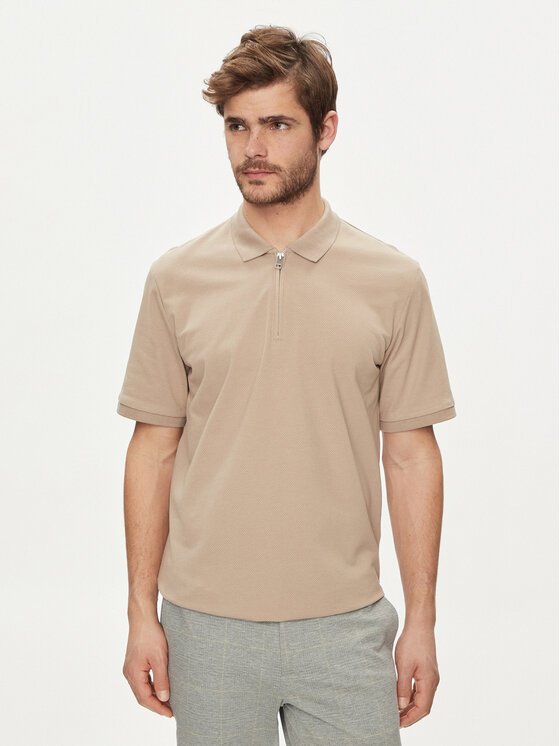 Jack&Jones Jack&Jones Polo Mac 12249324 Bež Standard Fit