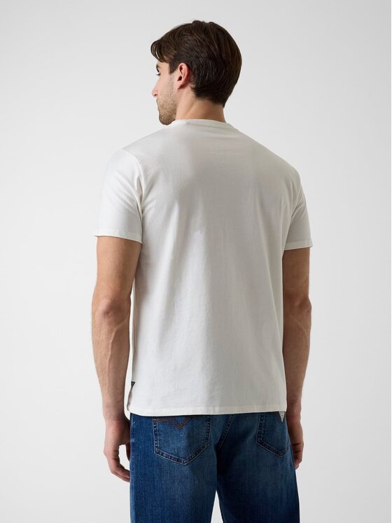 Guess Guess T-Shirt 183291 Bílá Classic Fit