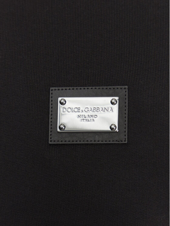 Dolce&Gabbana Dolce&Gabbana Μπλούζα G9ABJT G7F2G Μαύρο Regular Fit