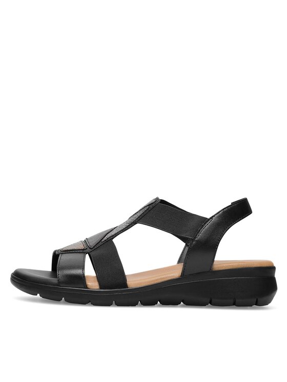 Go Soft Go Soft Sandalen WI16-INES-06 Schwarz