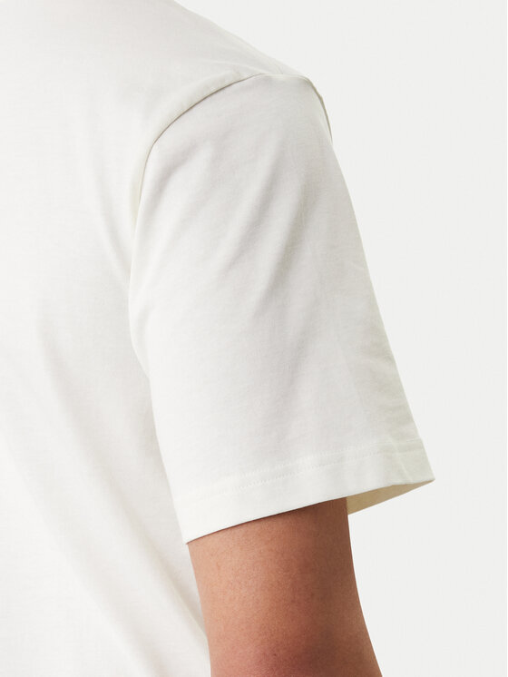 adidas adidas Marškinėliai Earth Day Padel Graphic KB4906 Balta Regular Fit