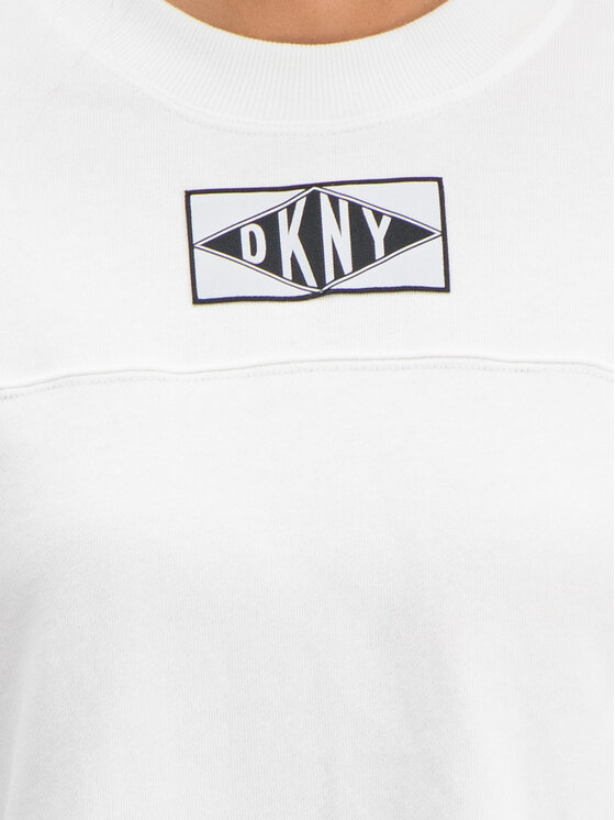DKNY Sport DKNY Sport Sweatshirt DP9T6565 Blanc Relaxed Fit