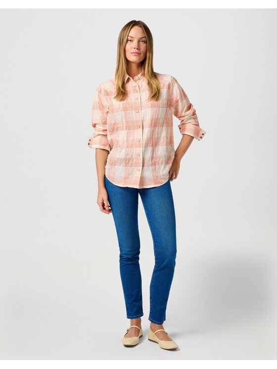Wrangler Wrangler Jeansy SLIM Niebieski Slim Fit