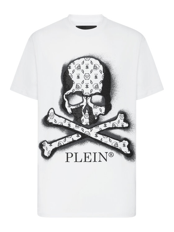 PHILIPP PLEIN PHILIPP PLEIN T-shirt 5005 Bianco Regular Fit