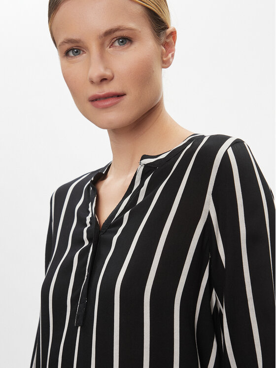 Kaffe Kaffe Φόρεμα πουκάμισο Marana 10551803 Μαύρο Relaxed Fit