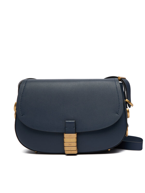 PINKO PINKO Дамска чанта Saddle Mini PE PLTT 103831 A1ZX Син