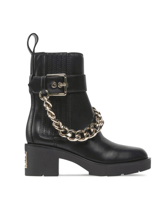 Guess Guess Botine Parsle FL7PRL ELE10 Negru