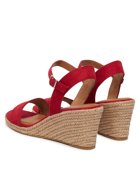 Tamaris Tamaris Espadrilky 1-28300-42 Červená