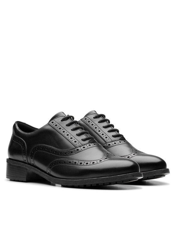 Clarks Clarks Oxfordy Havisham Oak 26178709 Černá