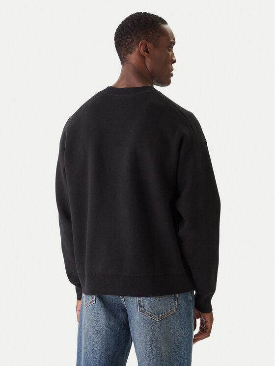 Calvin Klein Jeans Calvin Klein Jeans Sweter LV04RD305G Czarny Relaxed Fit