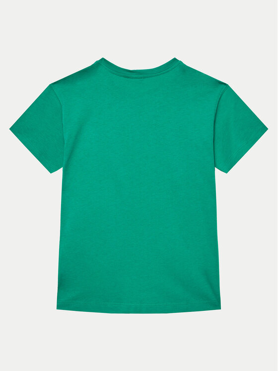 United Colors Of Benetton United Colors Of Benetton Póló 3I1XC10JL Zöld Regular Fit