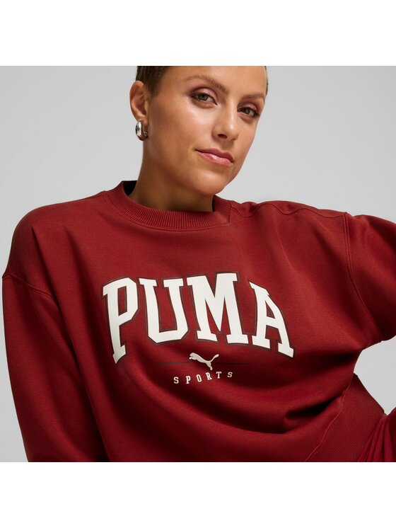 Puma Puma Bluza 681539 Czerwony Regular Fit