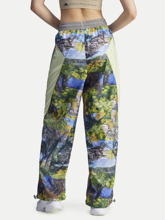 adidas by Stella McCartney adidas by Stella McCartney Dressipüksid Earth Collage JG5794 Hall Loose Fit