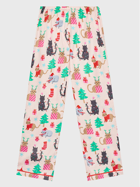 Cotton On Cotton On Pižama Unisex 7342253 Roza Regular Fit