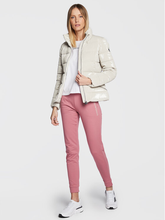 EA7 Emporio Armani EA7 Emporio Armani Winterjacke 6LTB12 TNAUZ 1720 Écru Regular Fit
