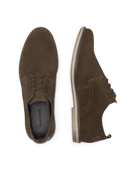 Sergio Bardi Sergio Bardi Halbschuhe OLIWIER-01 MI25 Khakifarben